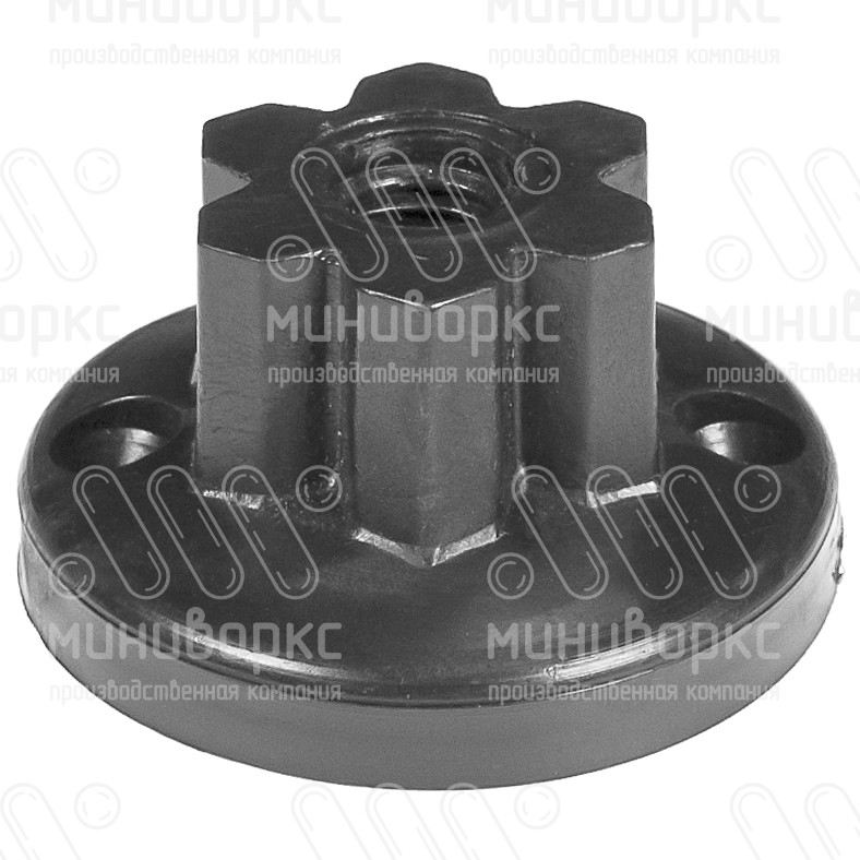 Пластиковые подпятники для мебели – ОПВМ12ЧА | картинка 1