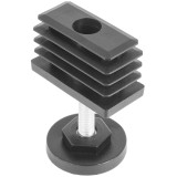 Комплекты прямоугольных заглушек с опорами 50x25 – 25-50M8.D40x40B