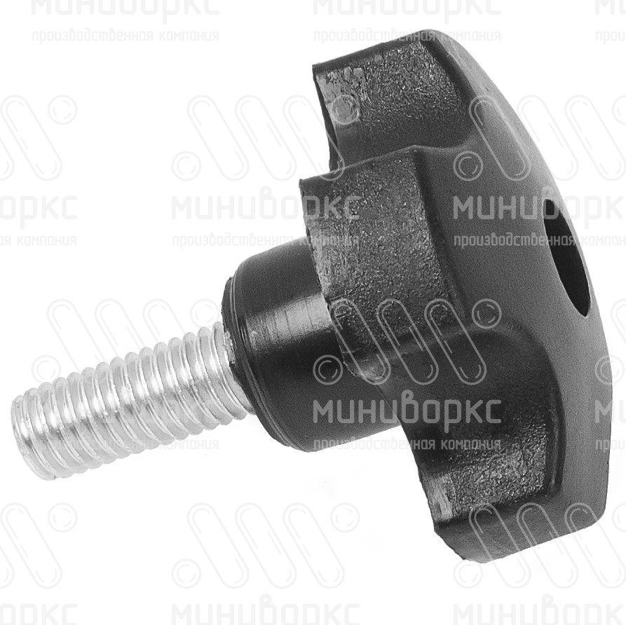 Фиксатор пластиковый с рукояткой m8x20 40 – Ф40М8-20ЧЕ | картинка 2