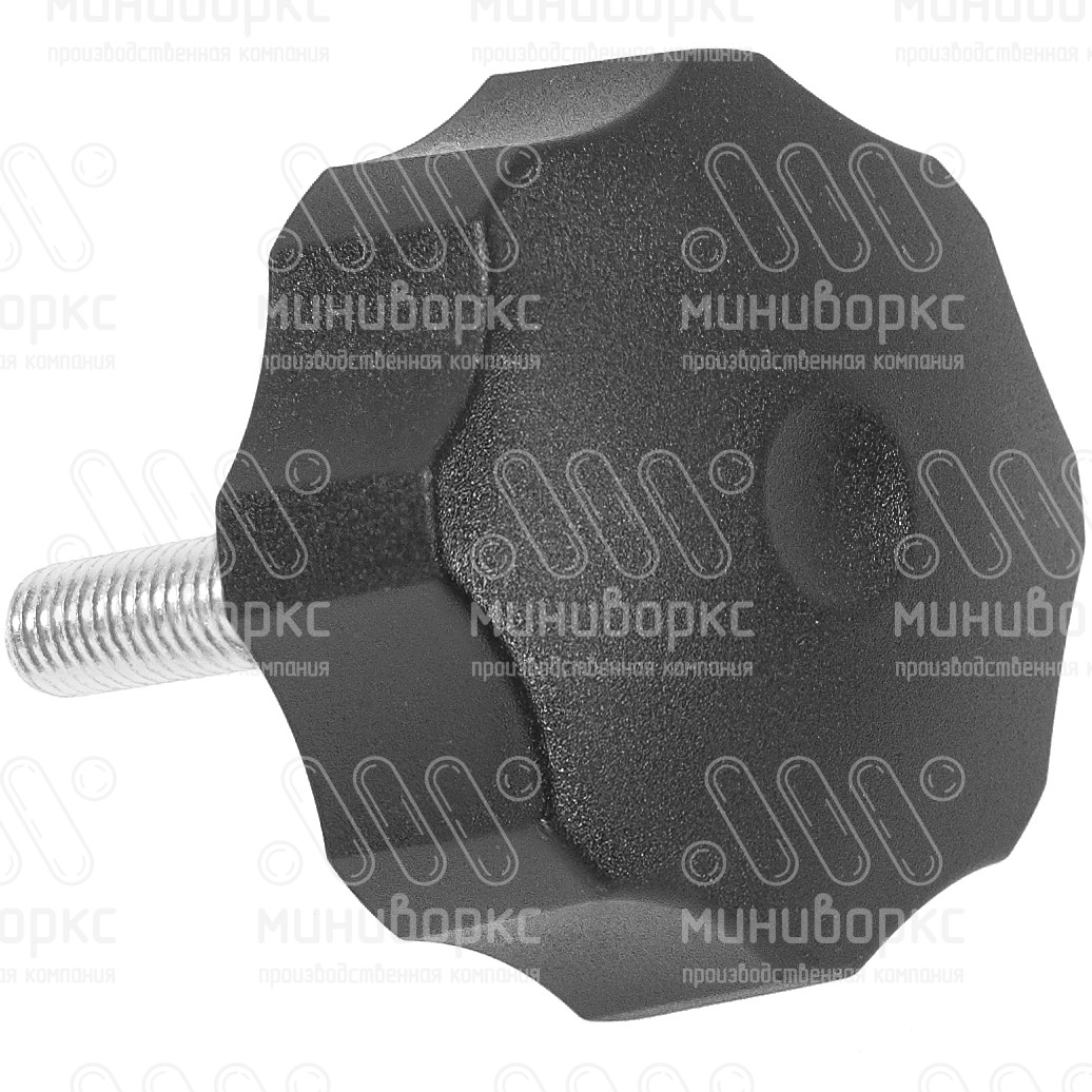 Фиксатор пластиковый с рукояткой m8x65 50 – Ф50М8-65ЧС | картинка 3