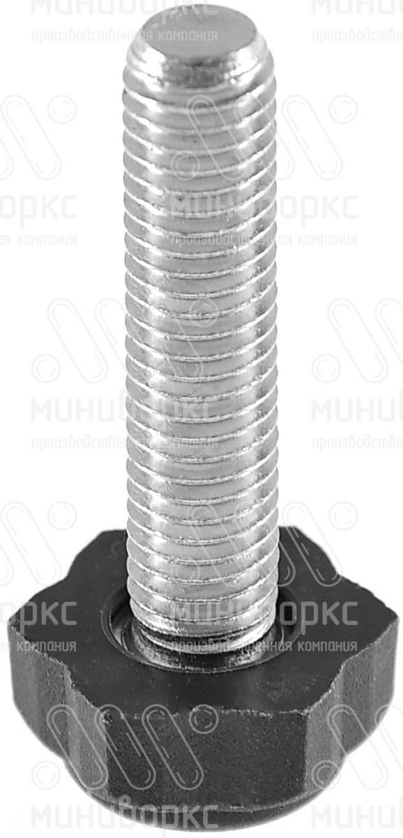 Опора резьбовая  m10x45 22 – 22М10-45ЧС | картинка 1