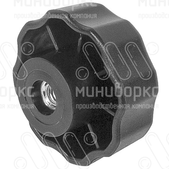 Пластиковые фиксаторы с гайкой m6 42 – БП42М6ЧН | картинка 2