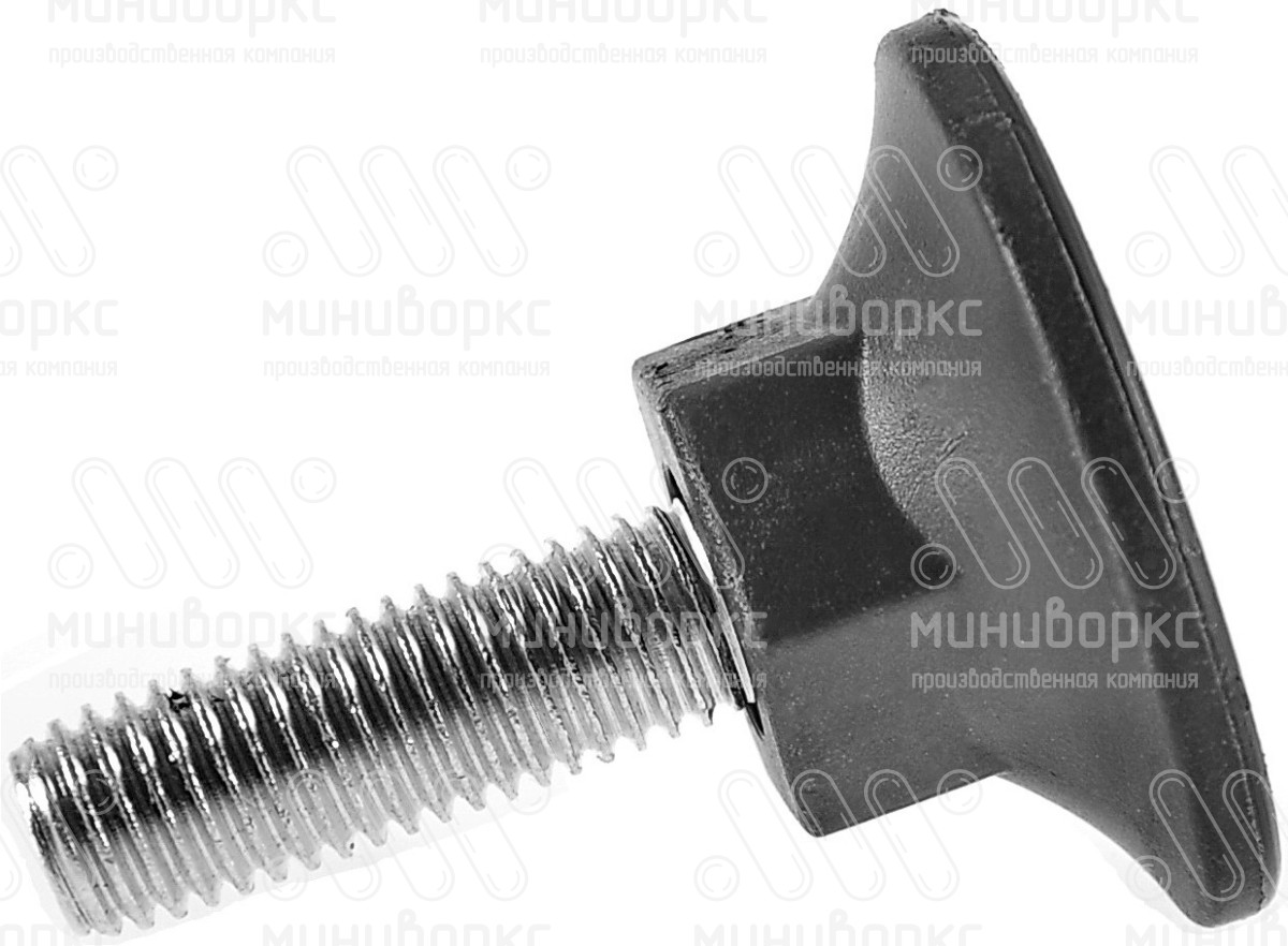 Комплекты квадратных заглушек с опорами 40x40 – 40-40M8.D48x40 | картинка 6