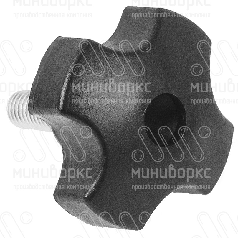 Фиксатор пластиковый с рукояткой m8x50 40 – Ф40М8-50ЧЕ | картинка 3
