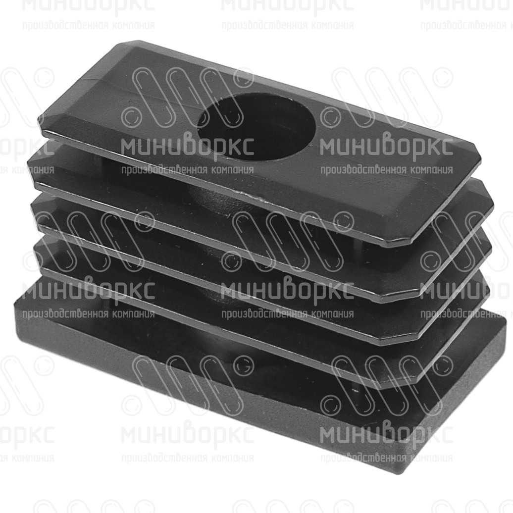 Заглушки для прямоугольной трубы 50x25 – 25-50М8НЧС | картинка 3